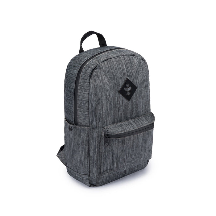 Revelry Explorer - Smell Proof Backpack, Striped Dark Grey