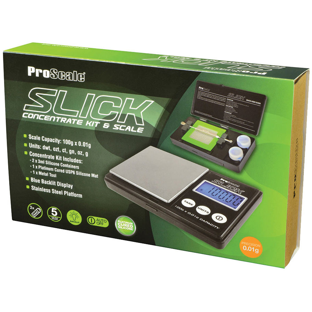 ProScale Slick Concentrate Kit & Scale - Discreet Smoker