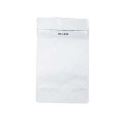 Grip n Rip Mylar Bag - White - 1000ct - Discreet Smoker