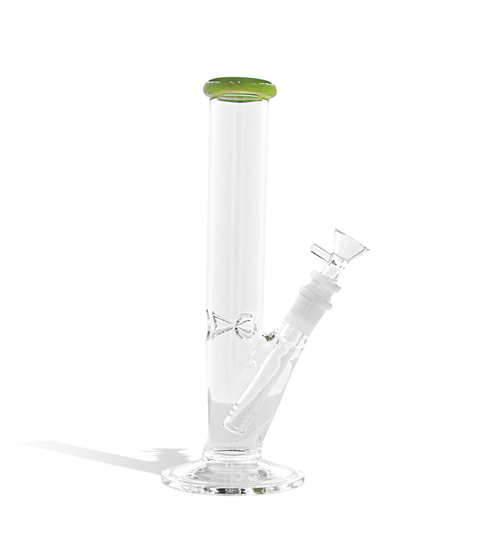 10 inch Glass Beaker with Colored Mouth Piece and Bowl - Discreet Smoker