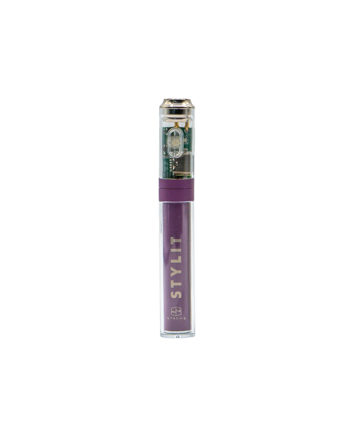 Stache STYLIT 510 Thread Customizable Battery, Transparent Purple