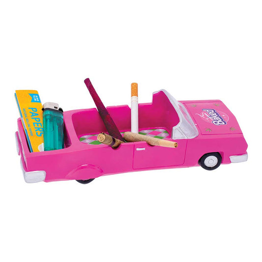 PINK BAKED CONVERTIBLE ASHTRAY - Discreet Smoker