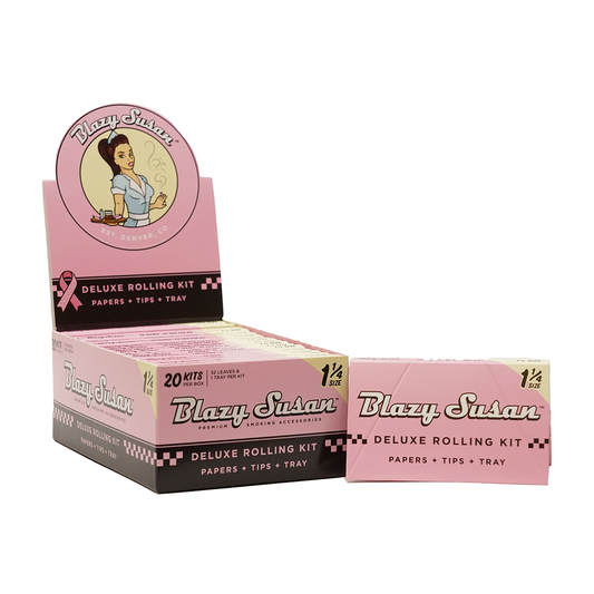 Blazy Susan Pink Rolling Papers - Discreet Smoker