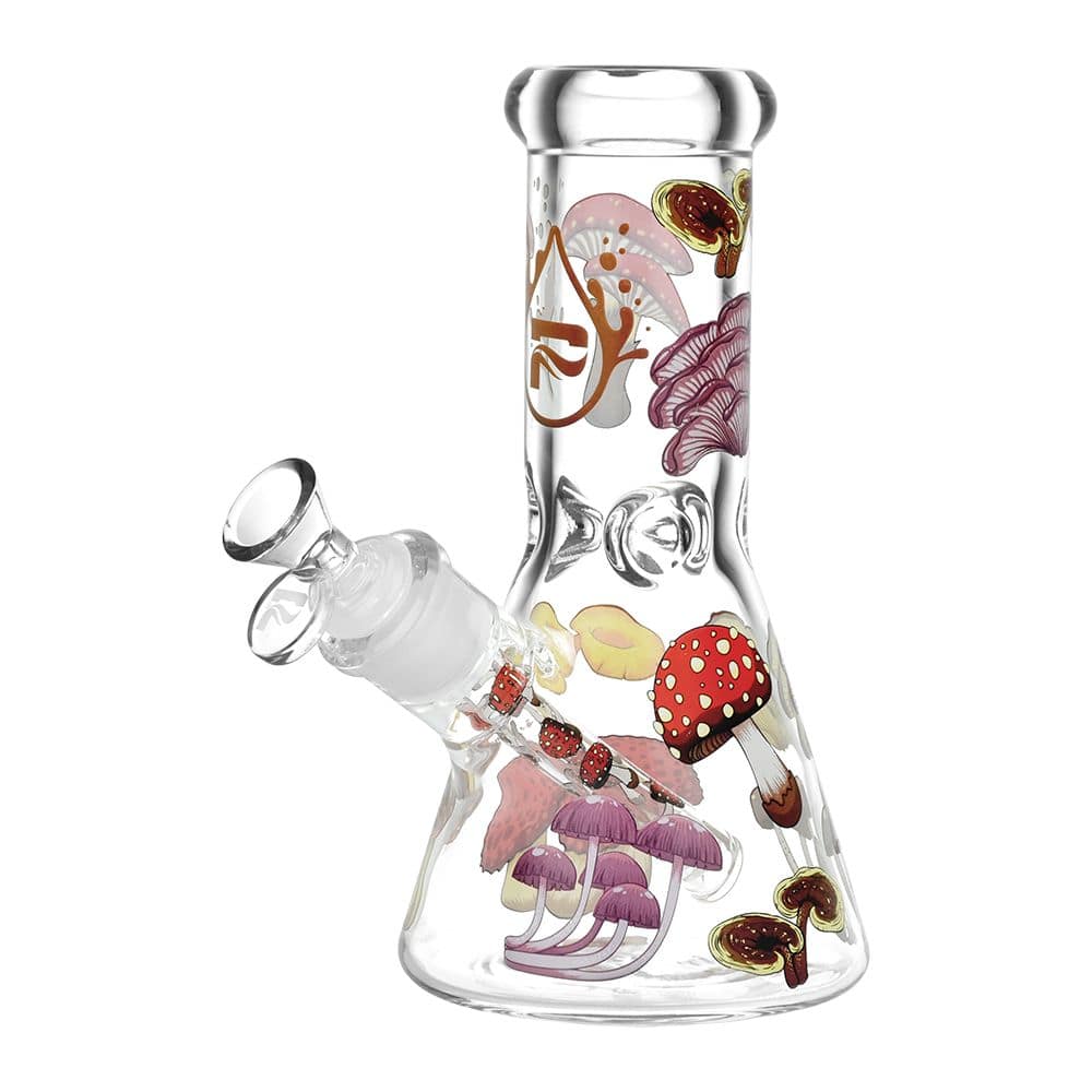 Pulsar Eat Me Design Series Glass Beaker Water Pipe - 7.75" / 14mm F - Discreet Smoker