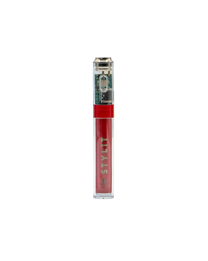 Stache STYLIT 510 Thread Customizable Battery, Transparent Red