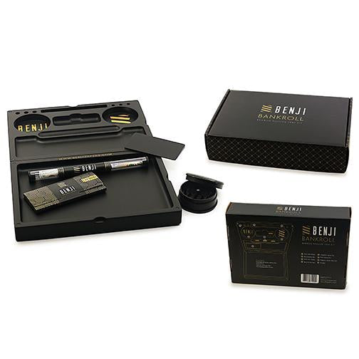 Benji Bankroll Bamboo Tray Kit - Discreet Smoker
