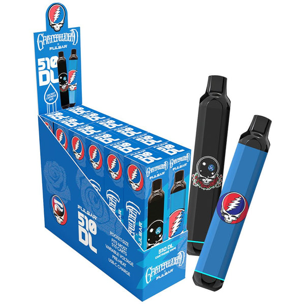 Grateful Dead x Pulsar 510 DL Auto-Draw Variable Voltage Vape Pen | 320mAh - Discreet Smoker