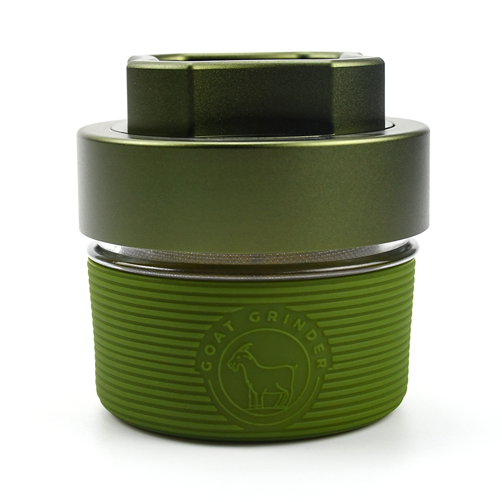 4 Piece Aluminum Herb Grinder | AITH v.I – OG - Discreet Smoker