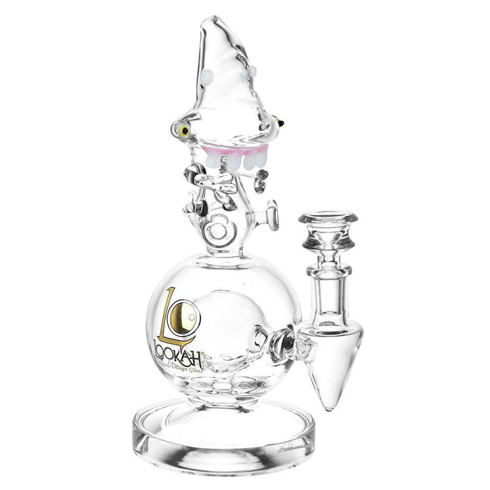 Lookah Glass Dyno Water Pipe | 9.25" | 14mm F, Clear