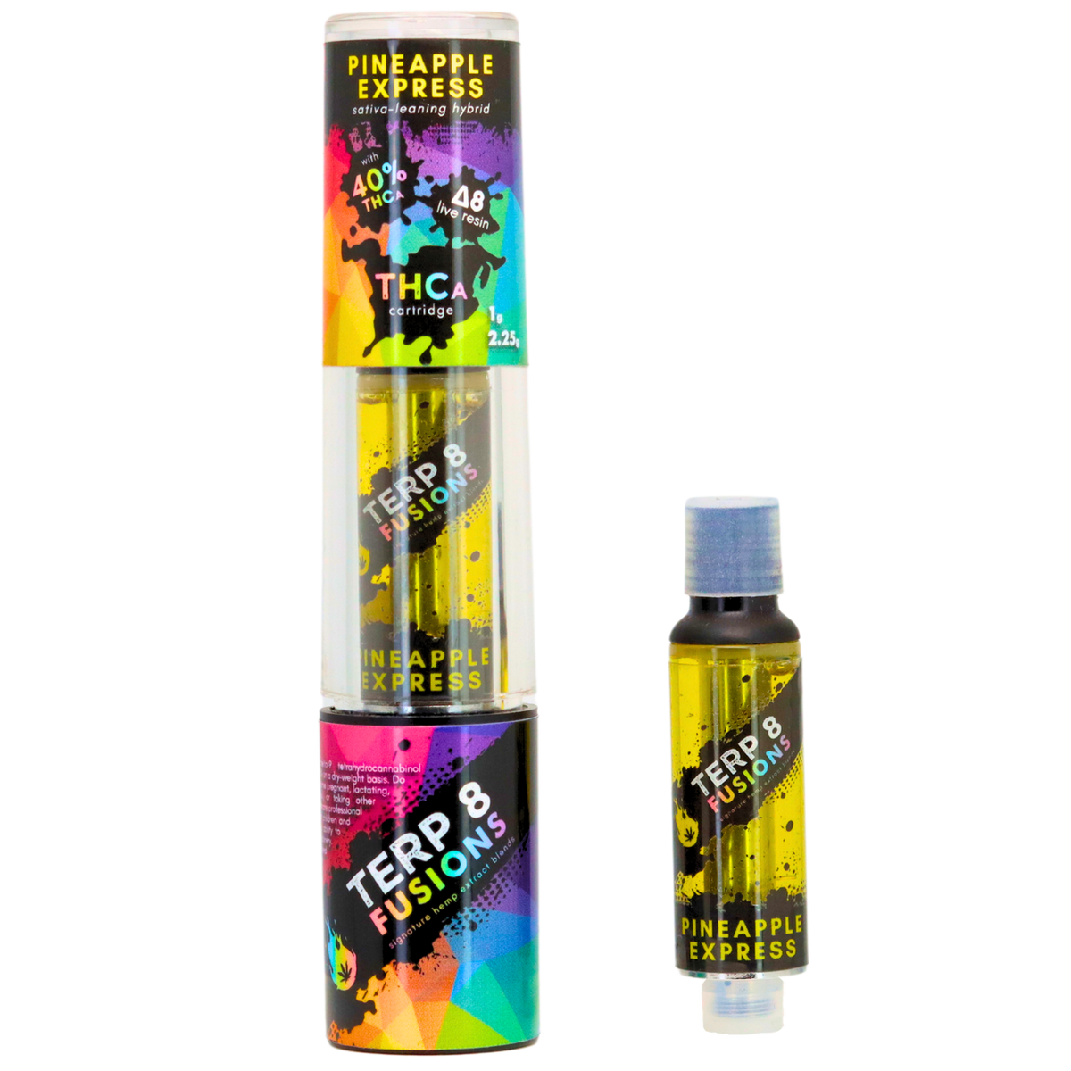 2.25-Gram Pineapple Express THCA + D8 Live Resin Cartridge