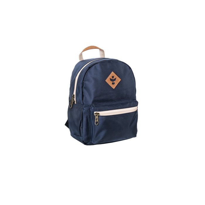 Revelry Shorty - Smell Proof Mini Backpack, Navy Blue