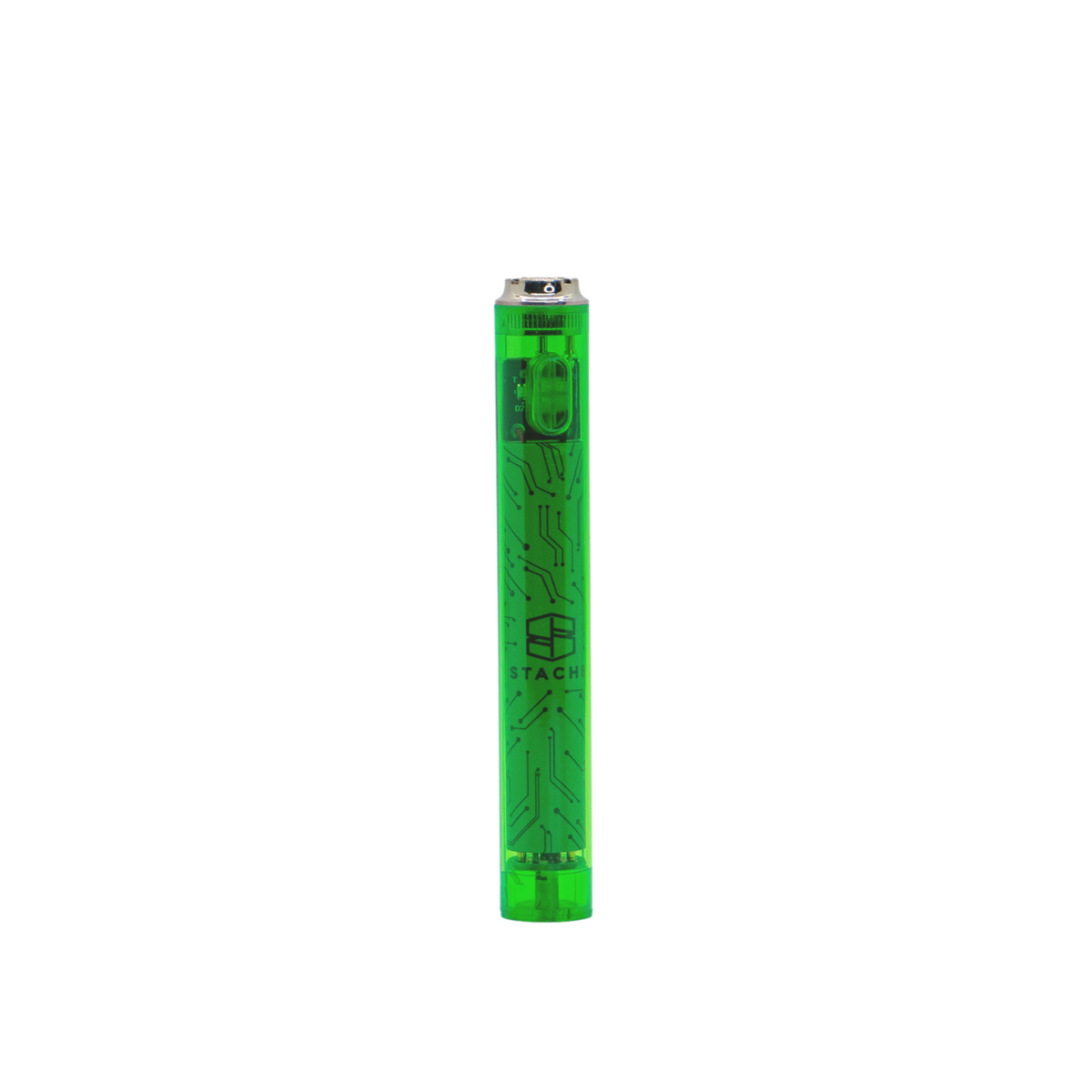 Transparent light up Vape battery by Stache - Discreet Smoker