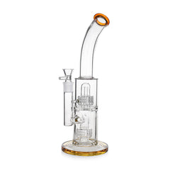 14 INCH DOUBLE MATRIX PERC OIL RIG - Discreet Smoker