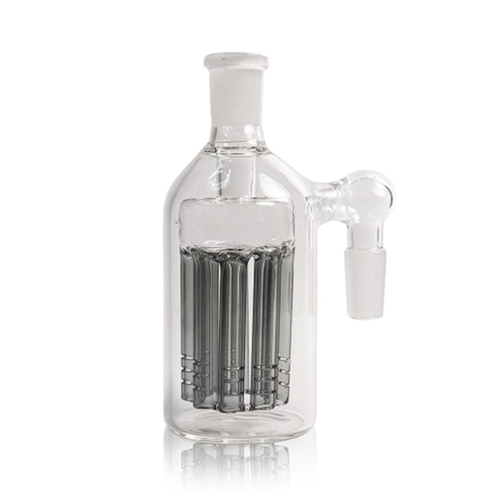 8 ARMS TREE PERC GLASS ASH CATCHER, Gray