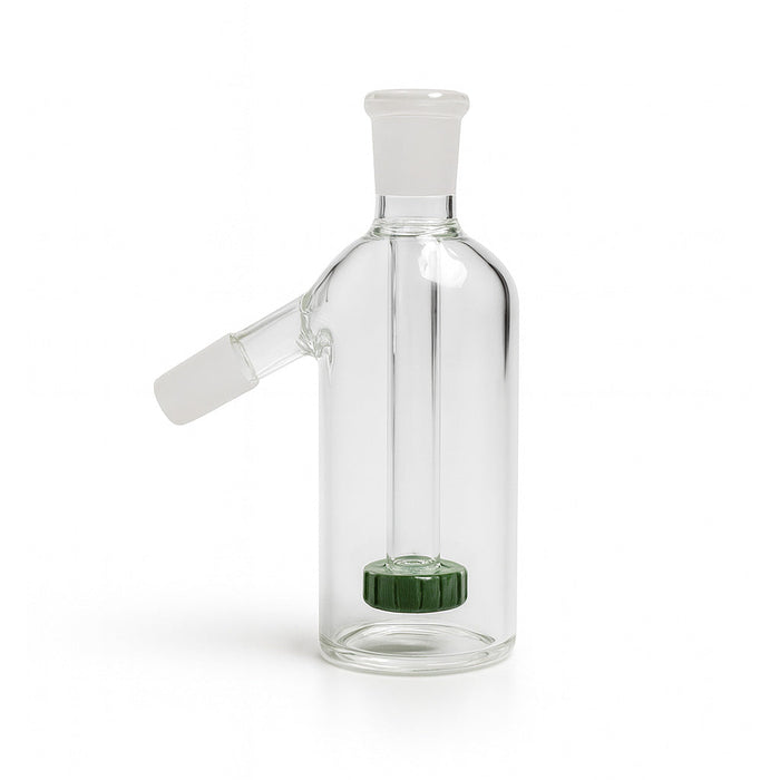 GLASS DISC PERC ASH CATCHER, Green