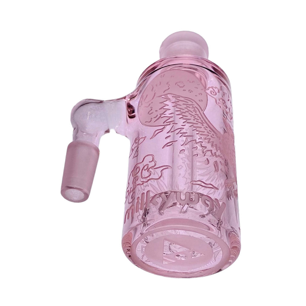 MILKYWAY PHOENIX SANDBLASTED SHOWERHEAD DIFFUSER WET ASH CATCHER - Discreet Smoker