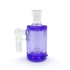 Colorful Opaque Glass Showerhead Perc Ash Catcher - Discreet Smoker