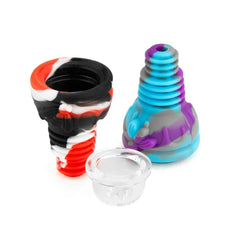 Silicone Bong Bowl 3Pcs - Discreet Smoker