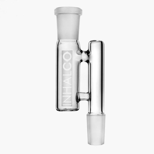 14mm Glass Drop Down Reclaim Catcher - Discreet Smoker