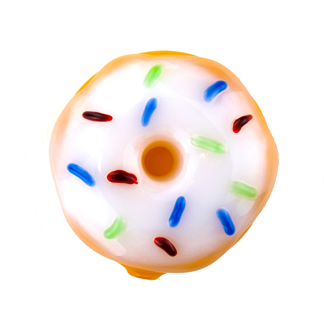 Goody Donut Hand Pipe - Discreet Smoker