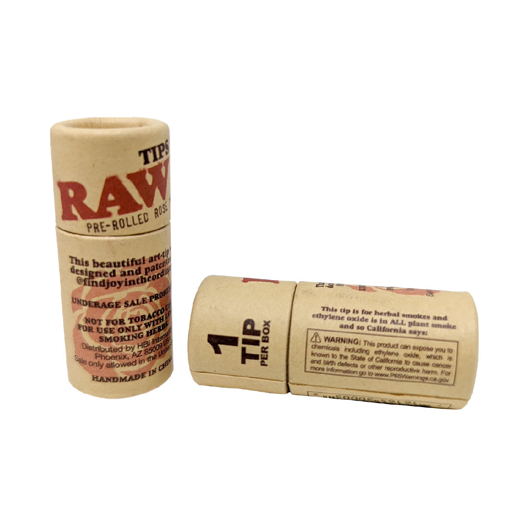 RAW rolling paper Tips - Discreet Smoker