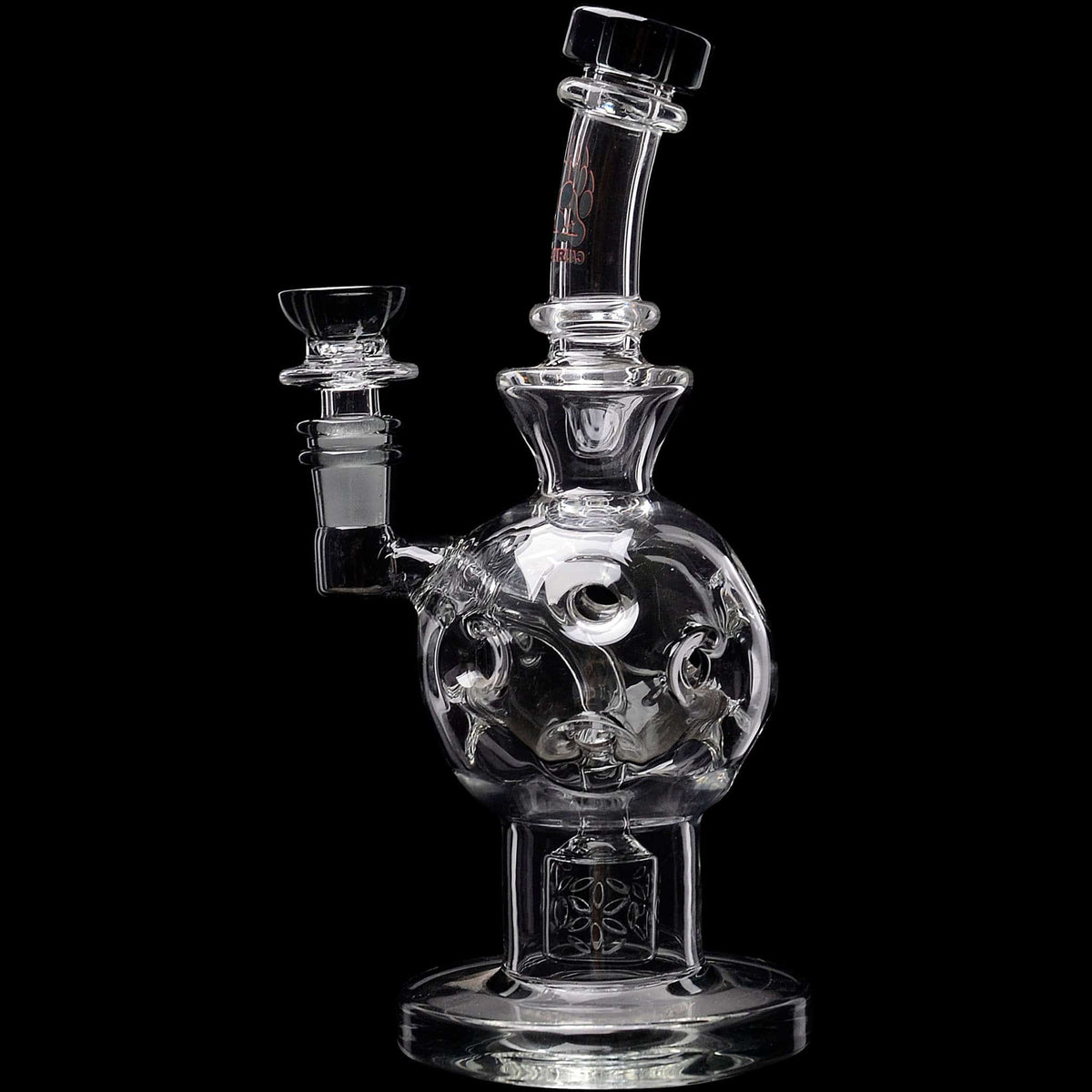 Calibear Exosphere Seed Of Life Dab Rig - Discreet Smoker