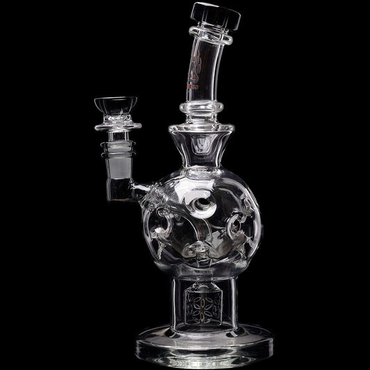 Calibear Exosphere Seed Of Life Dab Rig - Discreet Smoker