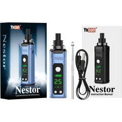 Yocan Nestor Variable Voltage Wax Vaporizer | 900mAh - Discreet Smoker