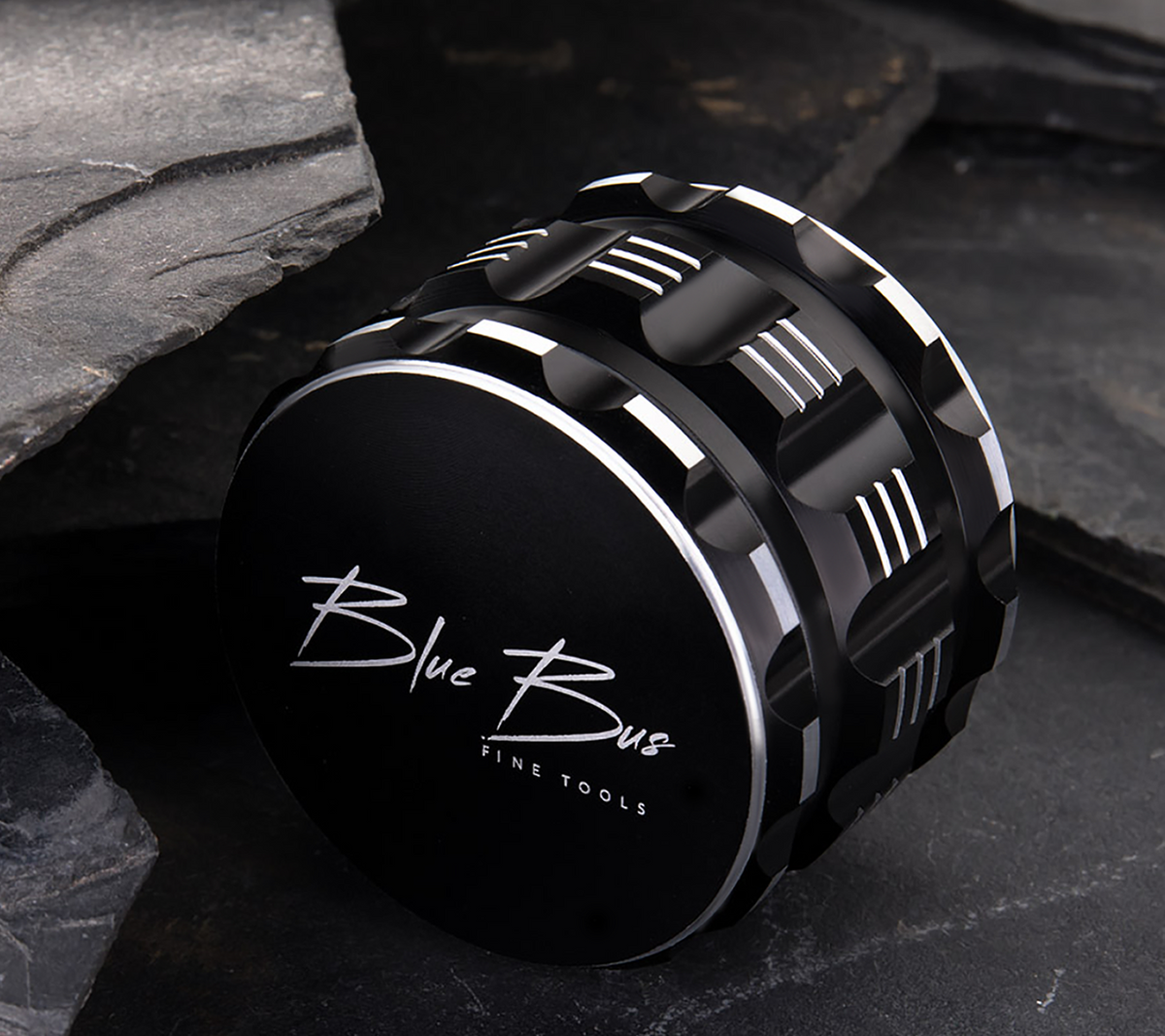 M1 Aluminum herb Grinder 2.5 Inch Black - Discreet Smoker