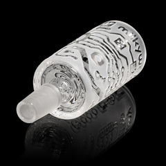 Circuitboard Clear Long Bowl