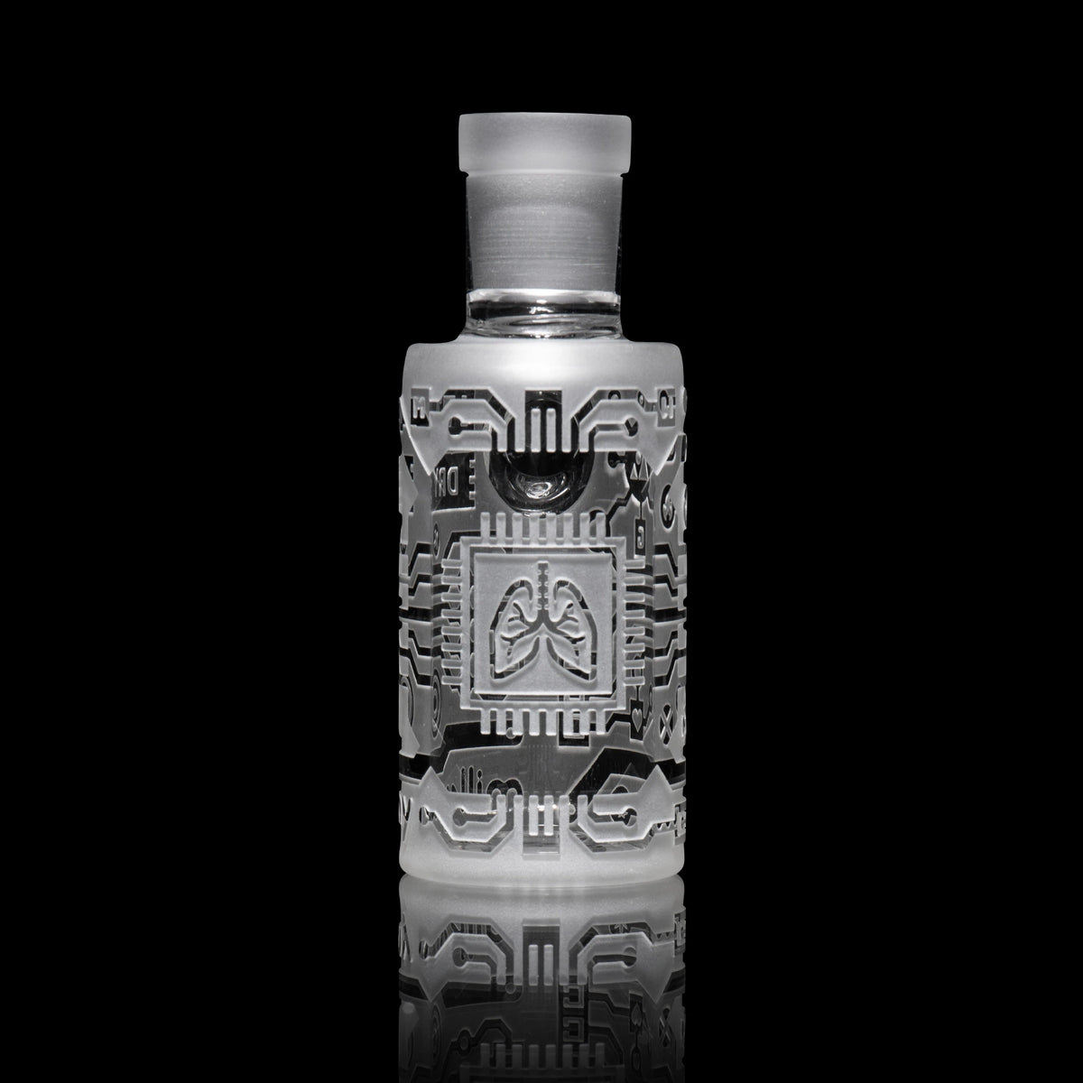 Circuitboard Clear Dry Ash Catcher