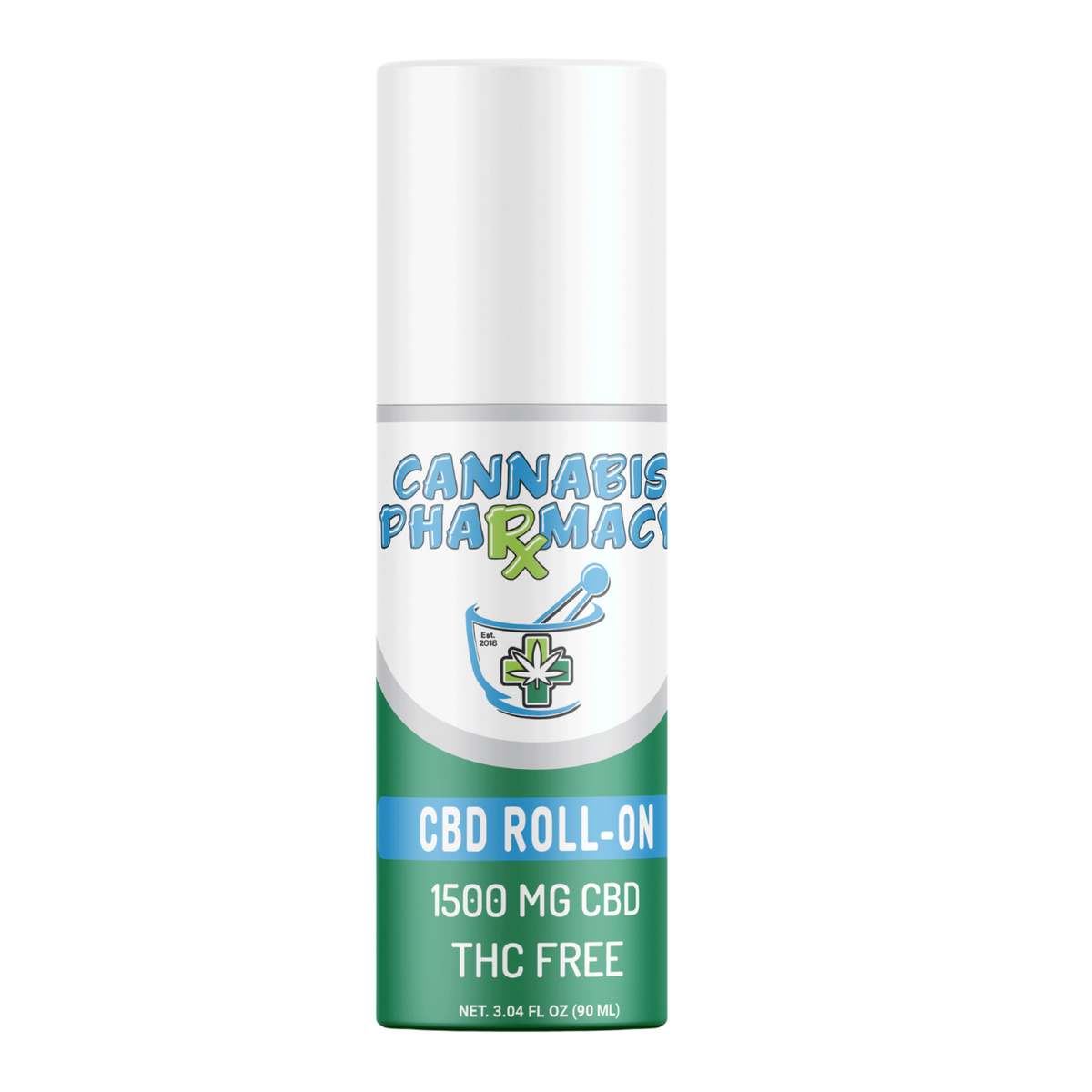 Cannabis Pharmacy Cooling Roll on CBD with Lidocaine - 1500mg