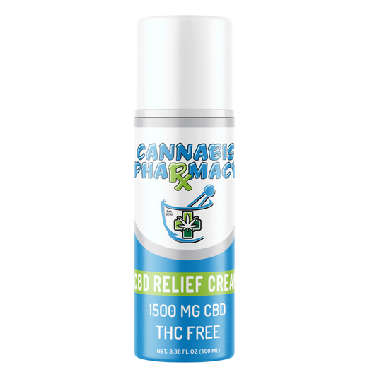 Cannabis Pharmacy CBD Cream with Lidocaine - 1500mg - Discreet Smoker