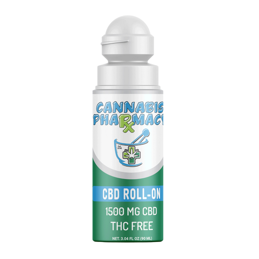 Cannabis Pharmacy Cooling Roll on CBD with Lidocaine - 1500mg - Discreet Smoker
