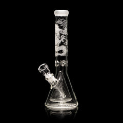 Dragon Heart XL 14" Collins Perc Beaker Bong - Discreet Smoker