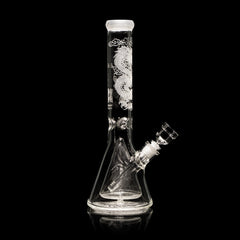 Dragon Heart XL 14" Collins Perc Beaker Bong - Discreet Smoker