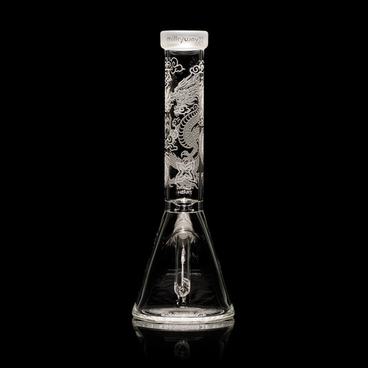 Dragon Heart 10" Beaker Bong - Discreet Smoker
