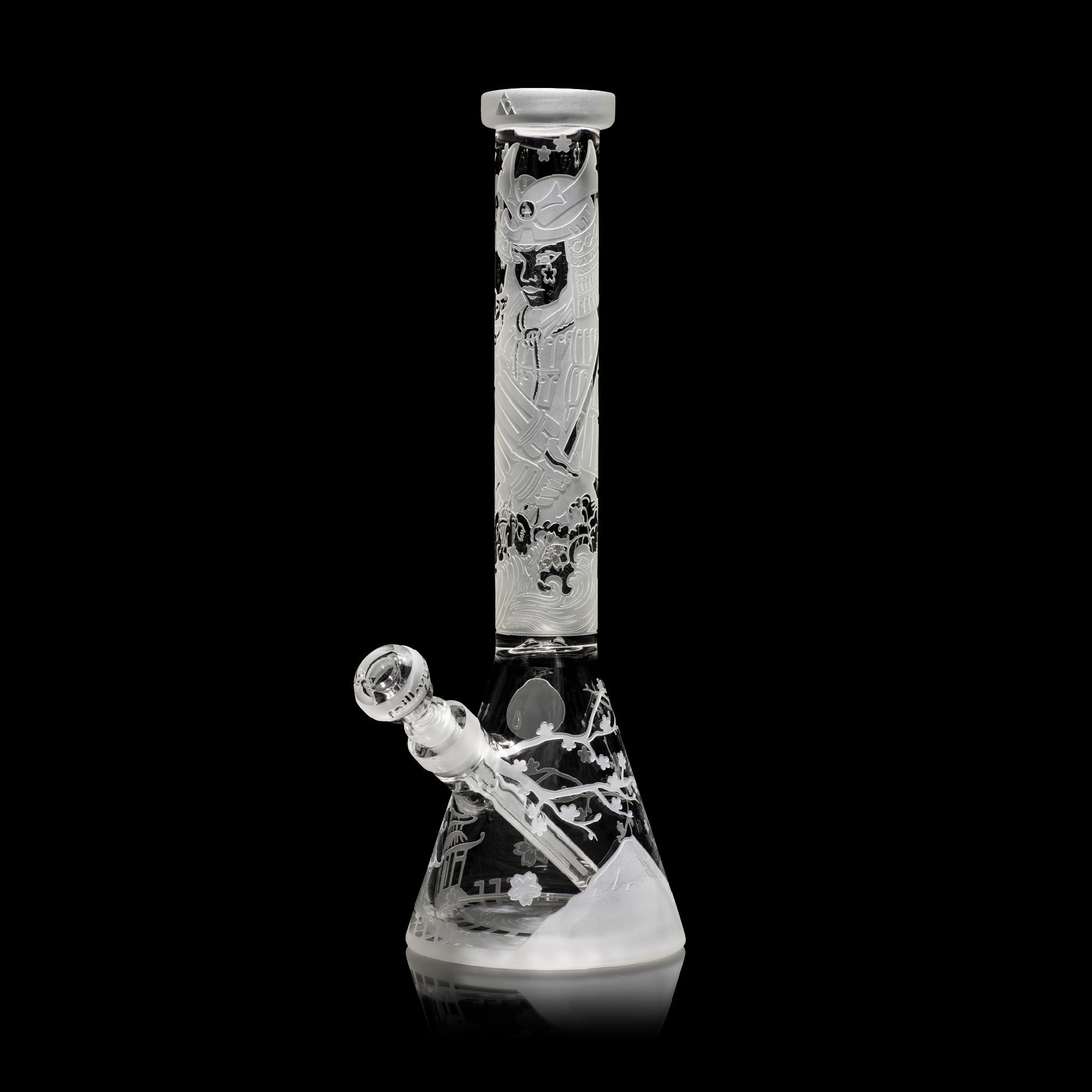 Femme Samurai 16" Clear Beaker Bong - Discreet Smoker