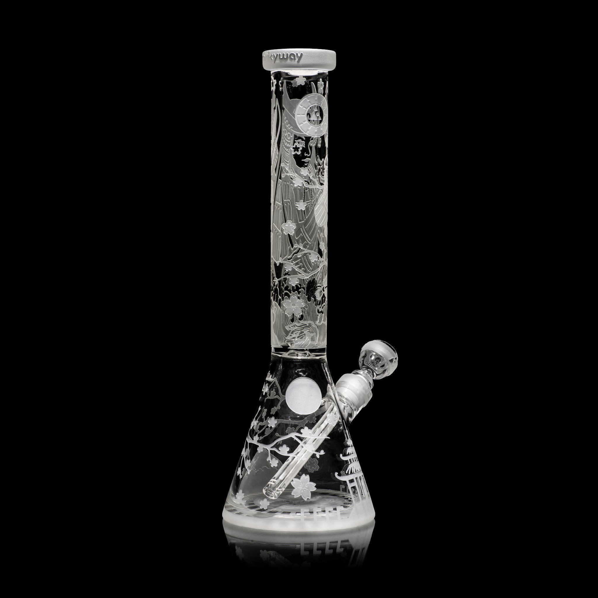 Femme Samurai 16" Clear Beaker Bong - Discreet Smoker