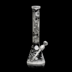 Femme Samurai 16" Clear Beaker Bong - Discreet Smoker