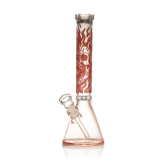 Fire Starter 16" Beaker Bong - Discreet Smoker