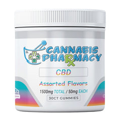 Cannabis Pharmacy CBD Gummies | 50mg - Assorted Flavor - 30ct