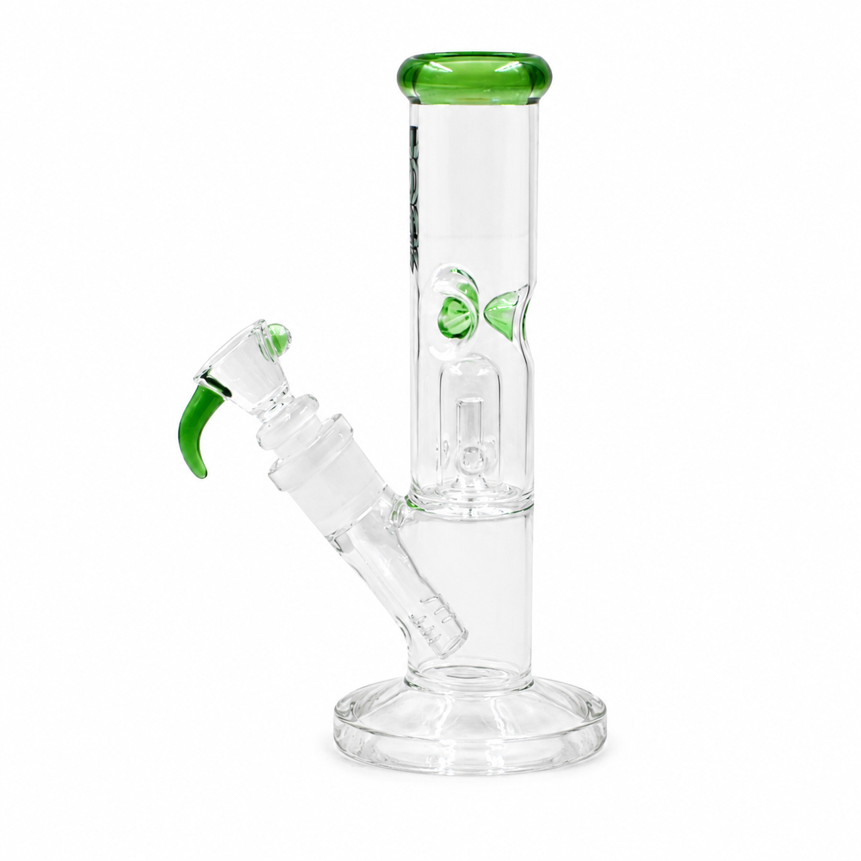 Rock Glass IceVault Straight Tube Bong - Discreet Smoker