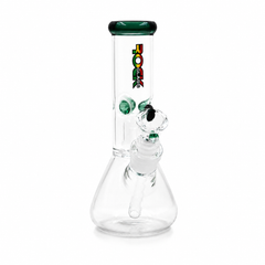 Rock Glass Frost Dome 8" Beaker Bong - Discreet Smoker