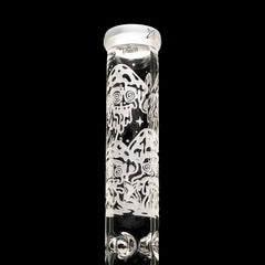 Mushroom Town 14" Collins Perc Beaker Bong - Discreet Smoker