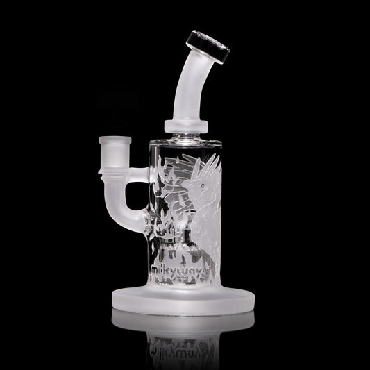 Phoenix 6" Clear Dab Rig - Discreet Smoker