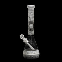 Circuitboard 15" Clear Beaker Bong