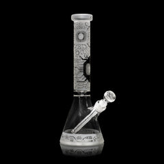 Circuitboard 15" Clear Beaker Bong
