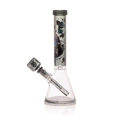 Lost in Space 10" Smoke Mini Beaker Bong