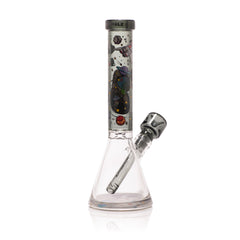 Lost in Space 10" Smoke Mini Beaker Bong